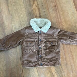 GAP Corduroy and Sherpa Lined Jacket